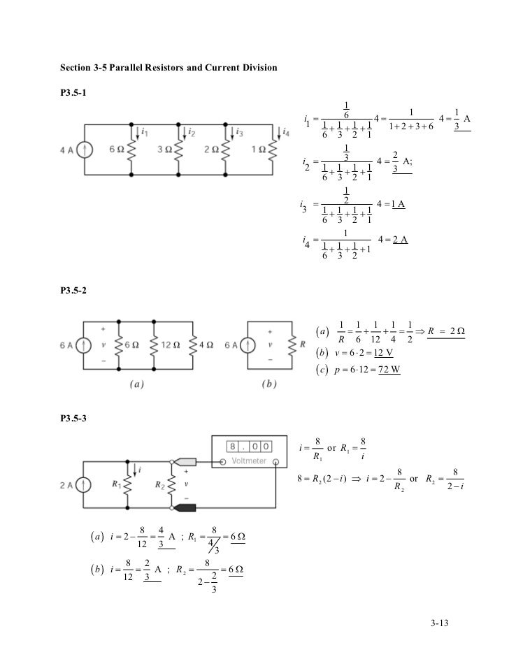 solution manual for introduction to electric circuitsCircuit Shown In Figure 3201 The Circuit Has Two Starting Resistor #8